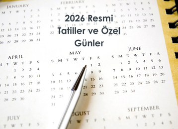 2026 Resmi Tatiller ve Özel Günler